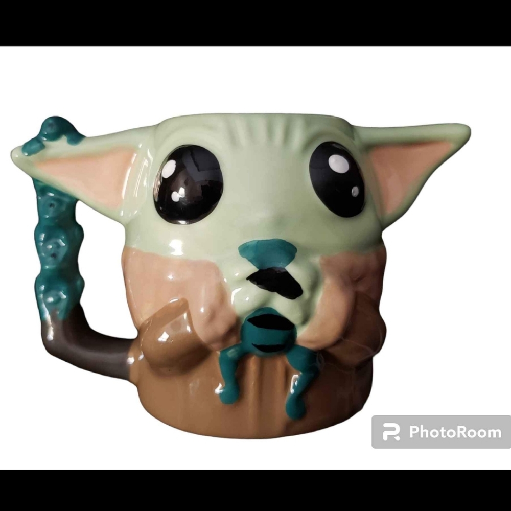 Star Wars The Baby Mandalorian Child Yoda 3D Ceramic Mug